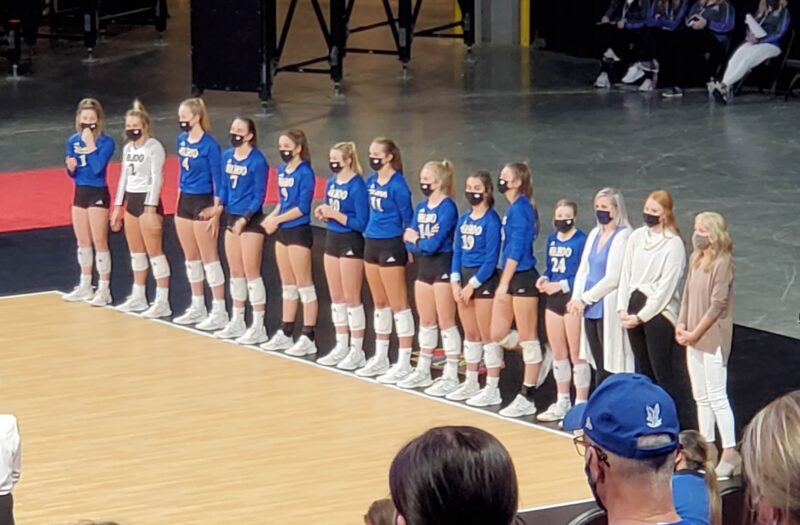 Nebraska State Volleyball - Sights and Sounds of Day 2