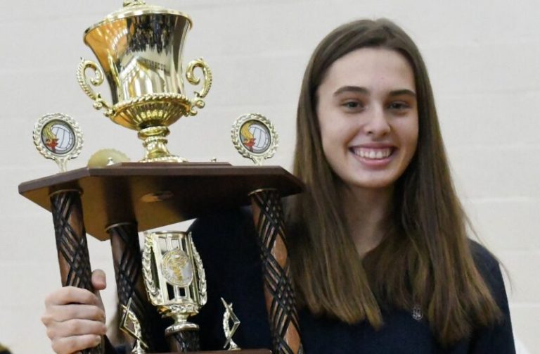 Marian’s Ava Brizard takes home 2021 Miss Volleyball