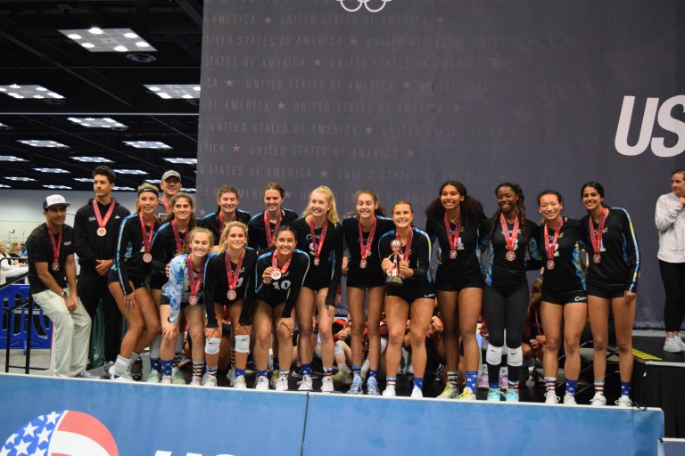 USAV GJNC 17 Open Bronze Medalists – Coast 17-1