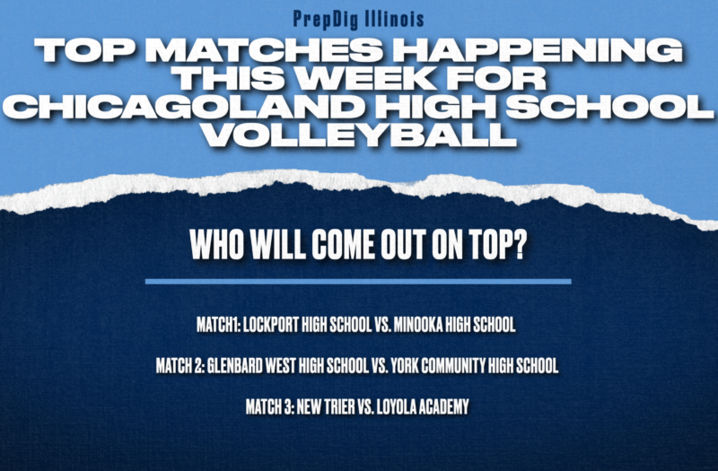 Must Watch Matches for Chicagoland High School Volleyball: Week 3