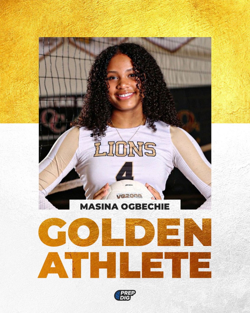 Golden Athlete: Masina Ogbechie Shares Spotlight with Teammates