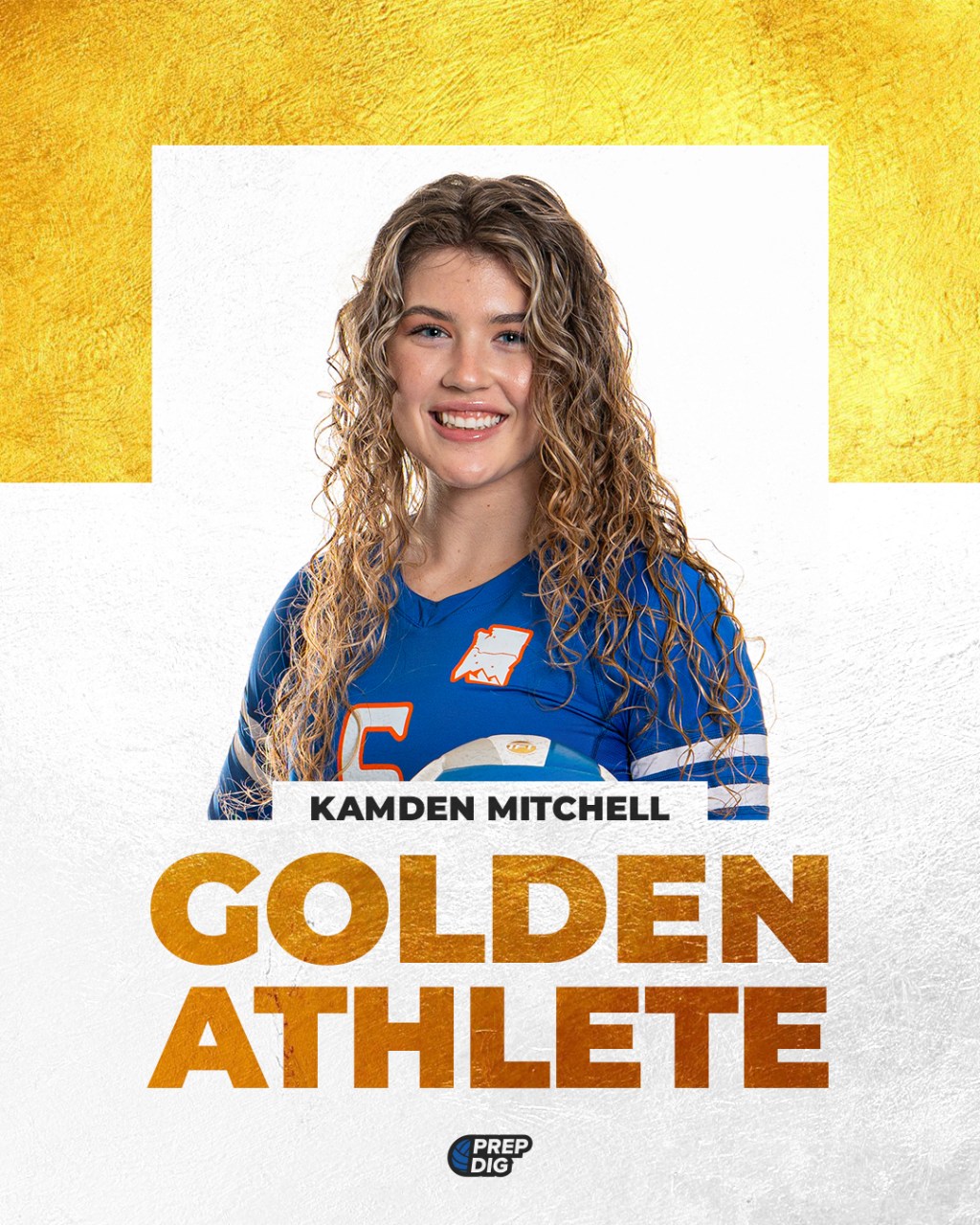 Golden Athlete: Kamden Mitchell Shines Spotlight on NPJ Teammates