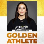 Golden Athlete: Madi Andrews Shines Spotlight on Athena Teammates