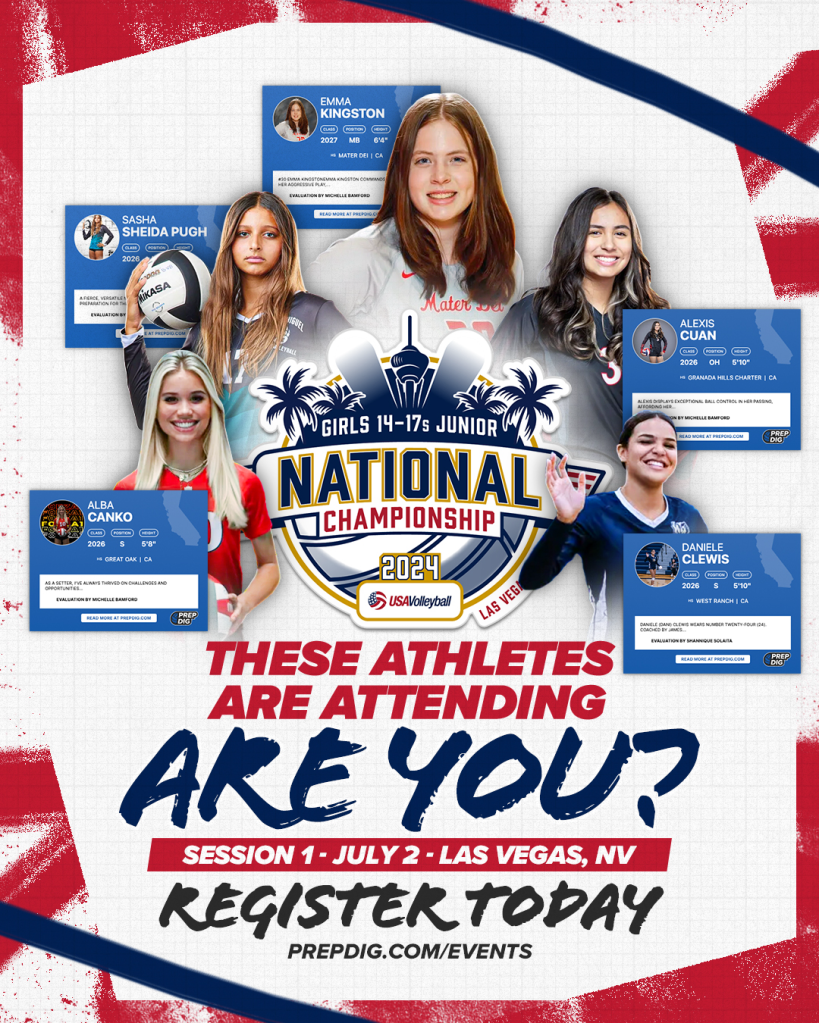 Top Talent Registered for the USAV GJNC Showcase - July 2nd