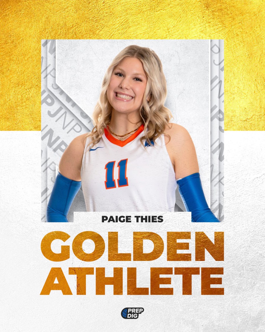 Golden Athlete: Paige Thies Shines Spotlight on NPJ Teammates