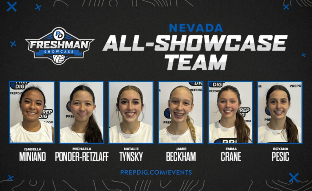 Nevada All-Showcase Freshman Team