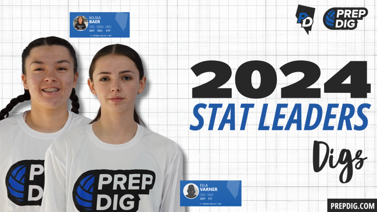 2024 End-Of-Season &quot;Digs&quot; Leaders in Nevada