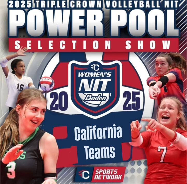 Triple Crown Volleyball NIT: 2025 California Power Pool Teams