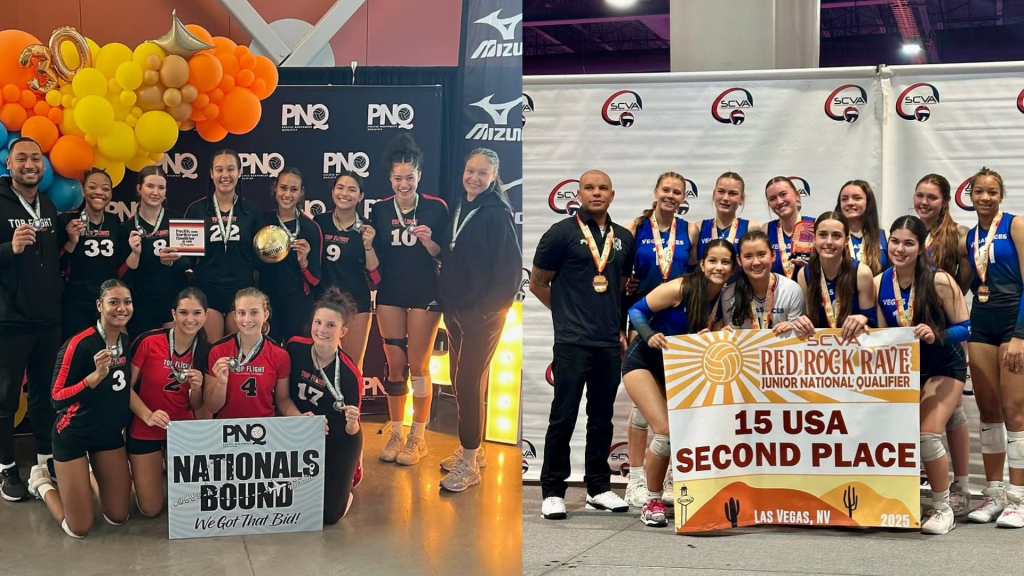 USAV GJNC Bid Tracker:Top Flight 18 Black &amp;amp; Vegas Aces 15 Ren