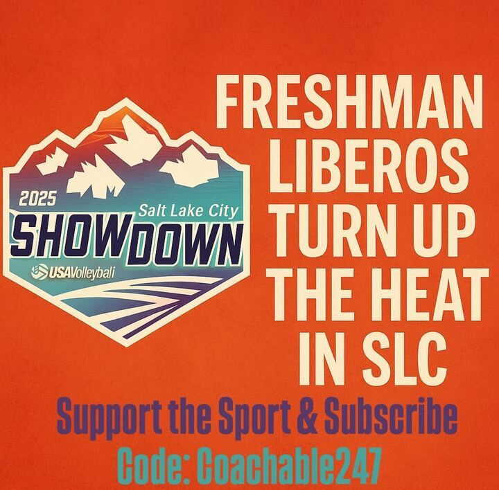 Freshman Liberos Turn Up the Heat in SLC