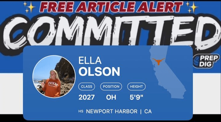 2027 Commit Spotlight: Ella Olson