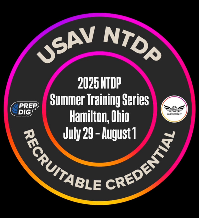 2025 USAV NTDP Summer Training: Recruitable Credential Earned