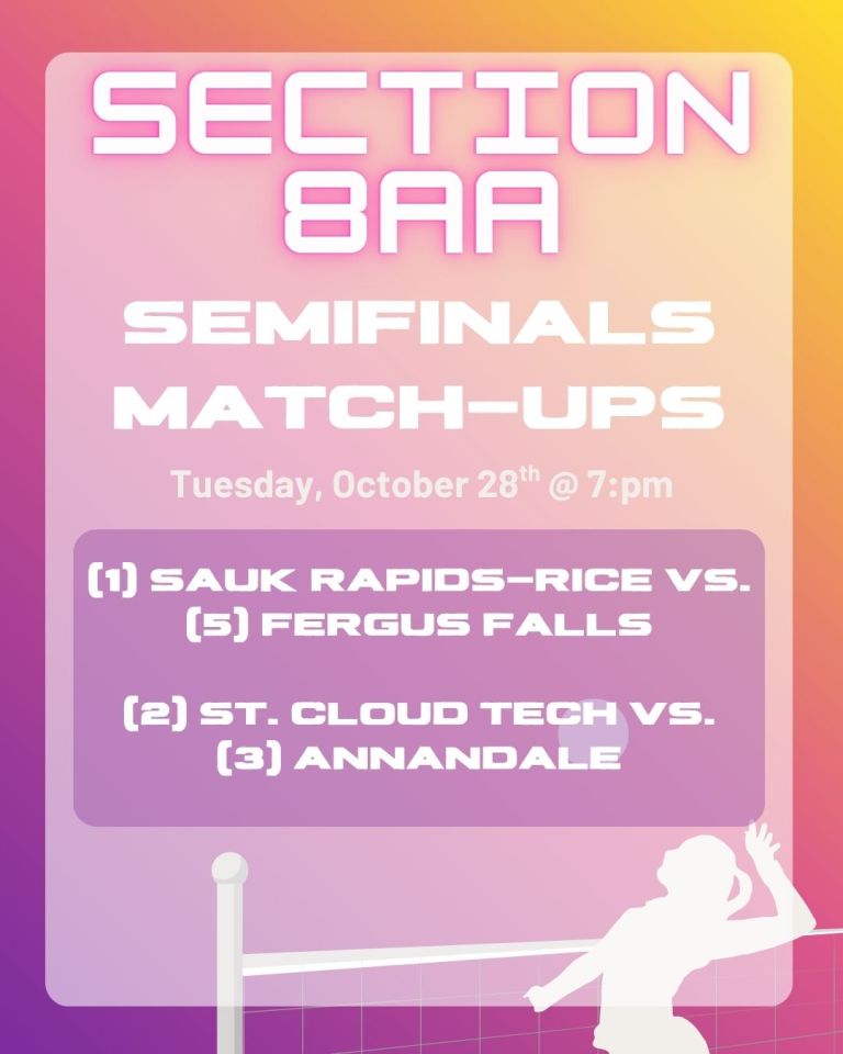 MN Section 8AAA Semifinal Match-Ups