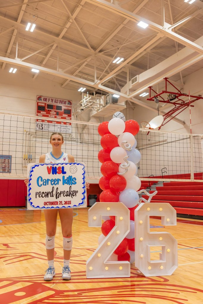 Taylor Breaks VHSL Career Kills Record