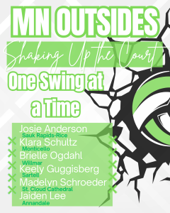 MN Outsides Shaking the Court One Swing at a Time