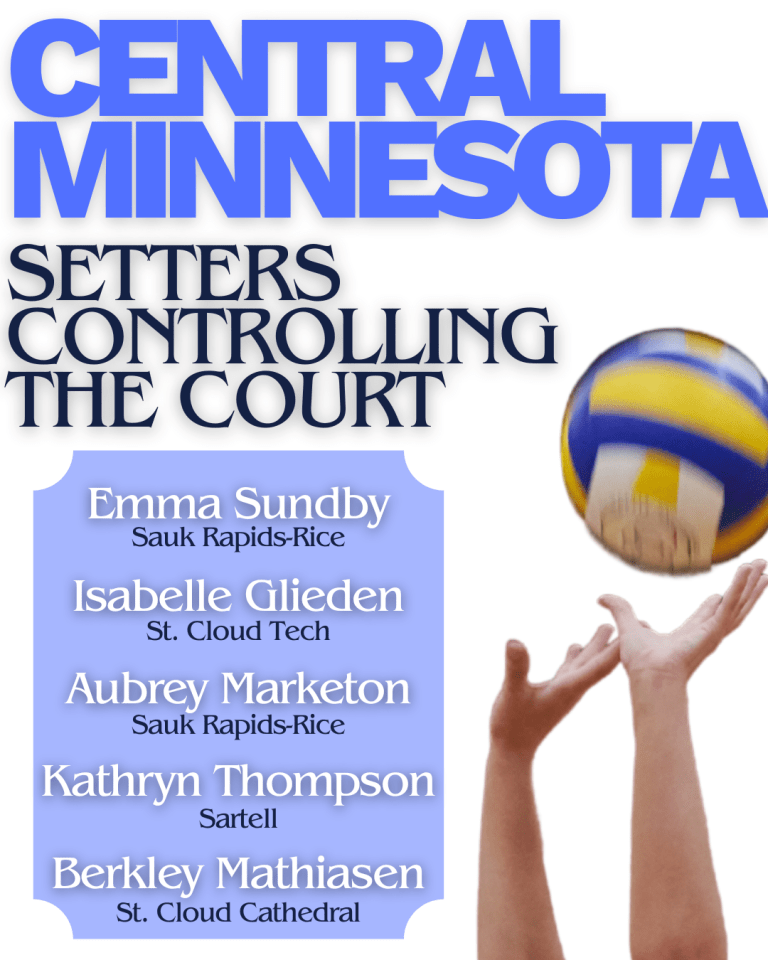 Central Minnesota Setters Controlling the Court