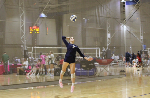 Defensive Specialists Anchoring Serve Receive at Sunshine Q