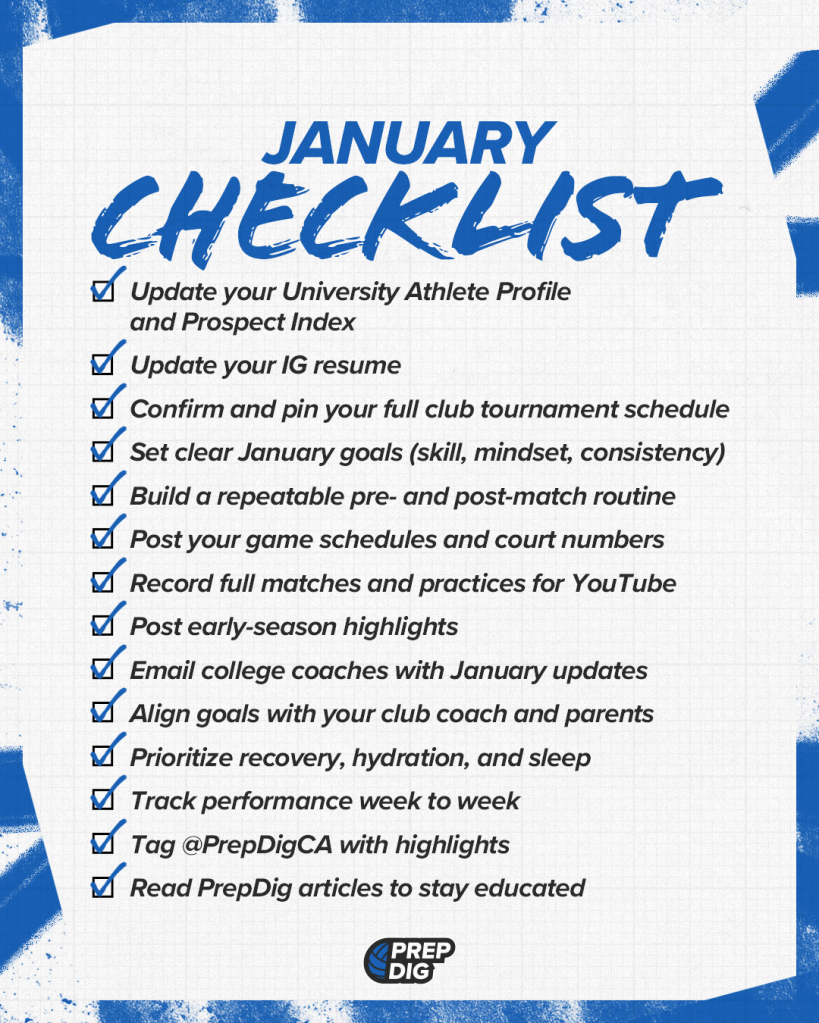 January Checklist: Start Club Season the Right Way