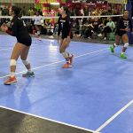 Middle Blockers Closing Out Strong at the Net