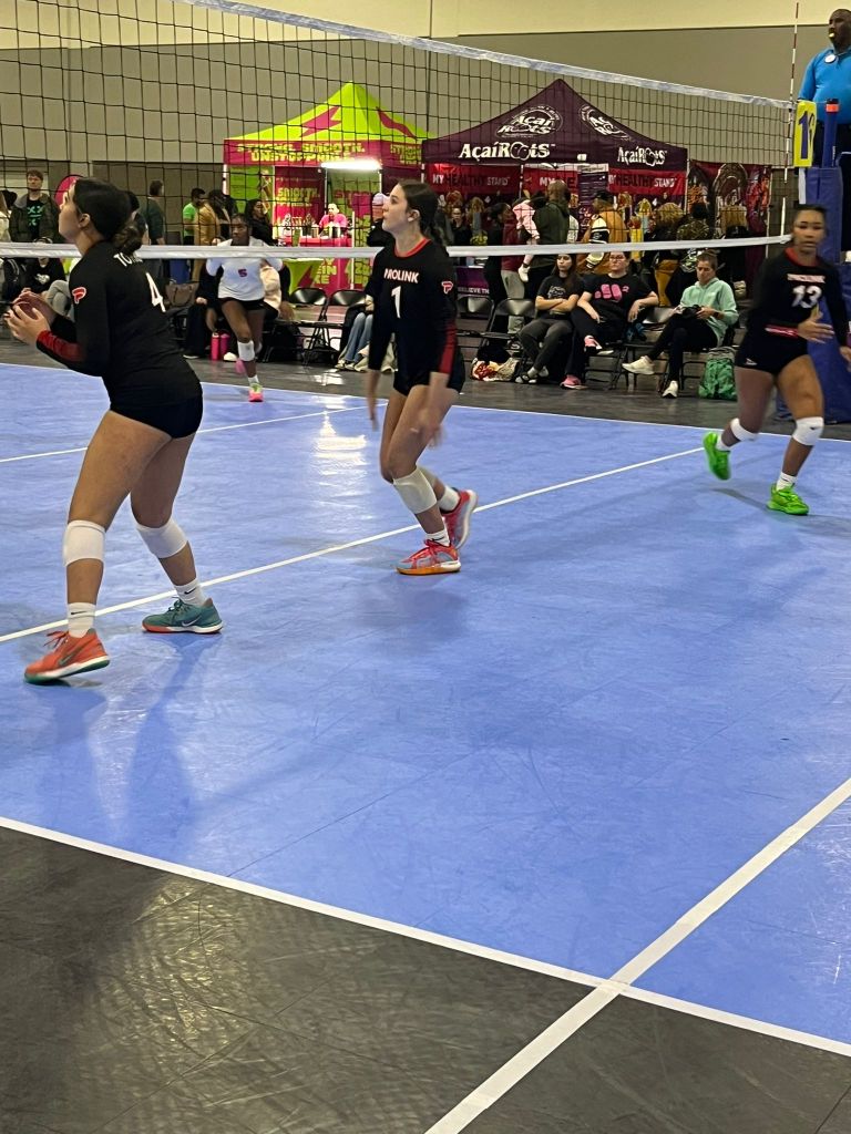 Middle Blockers Closing Out Strong at the Net