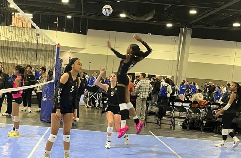 6 Middle Blockers Holding Down Defense at Little Big South (16s)