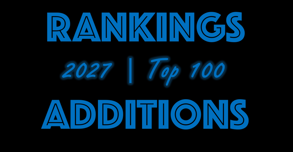 New Top 100 Arrivals to the 2027 Rankings