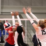 Middle Hitters Mogging at USAV 15U Iowa Regional