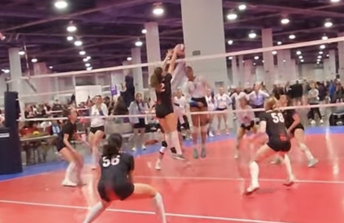 Uncommitted 2027 Middles Control the Net at Red Rock Rave