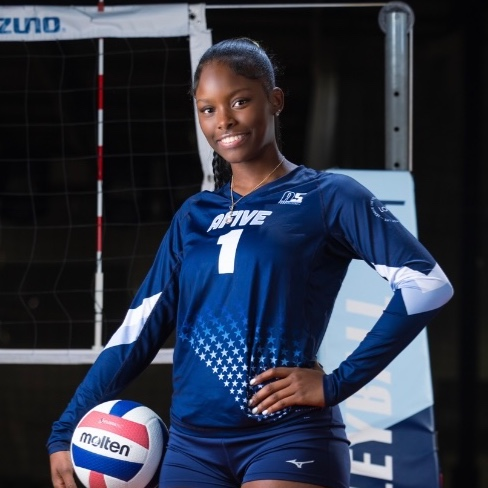 Middle Blockers Establishing Presence at the Net