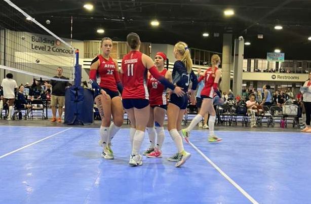 Middle Blockers Continuing to Impact the Net