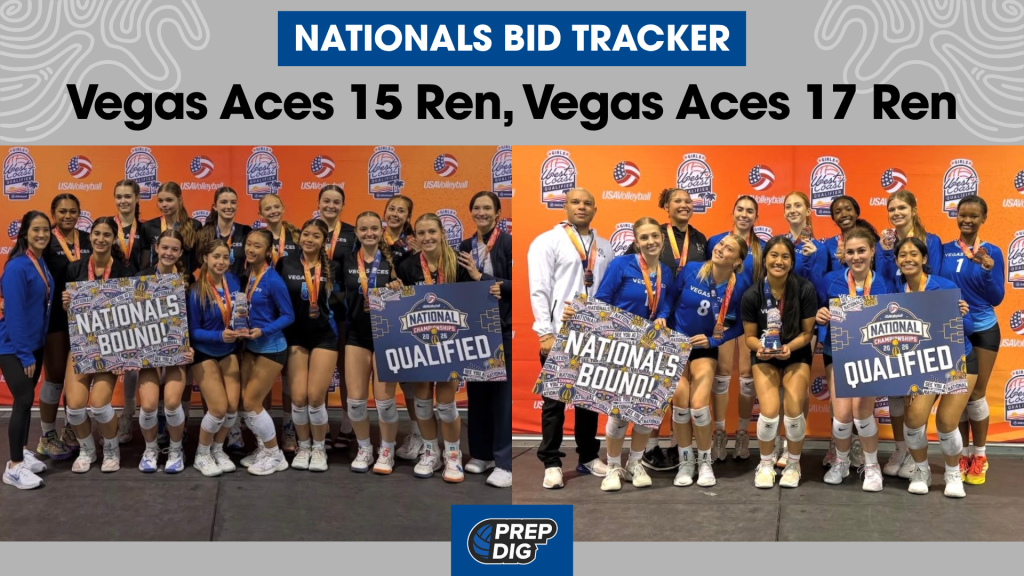 USAV Nationals Bid Tracker: Vegas Aces 15 Ren, Vegas Aces 17 Ren