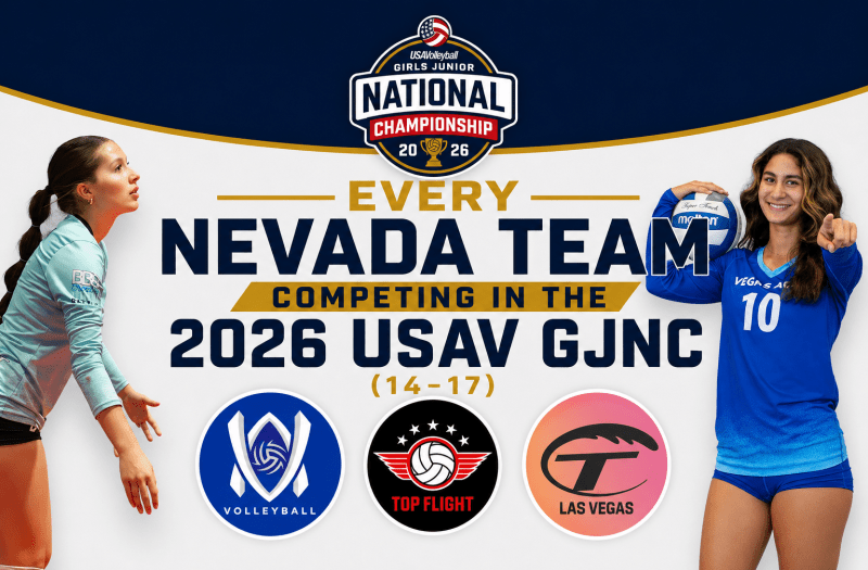 Every Nevada Team Competing in the 2026 USAV GJNC (14–17)