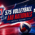 575 Luanna Battling Into the Gold Pool at AAU Nationals