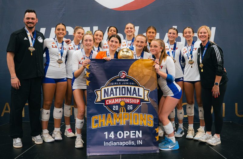 Legacy 14-1 ADIDAS Completes National Sweep With USAV Title