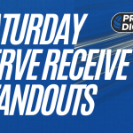 Saturday Serve Receive Standouts