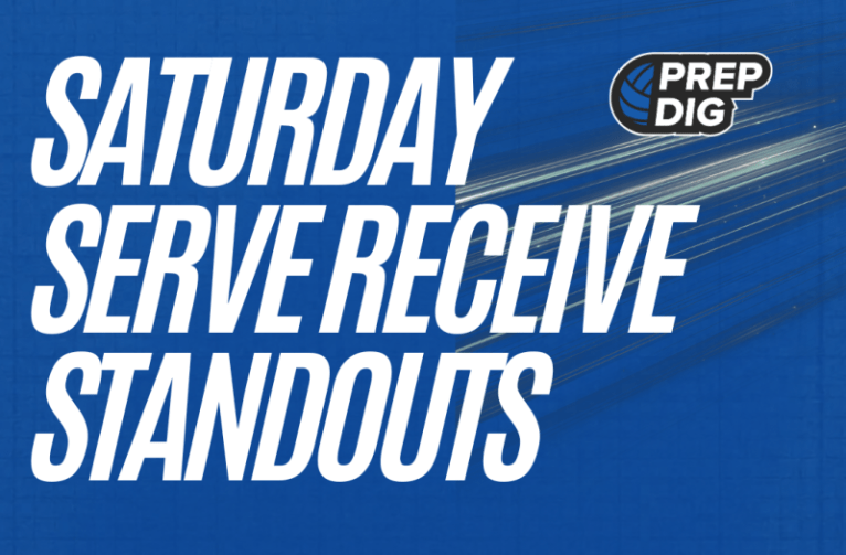 Saturday Serve Receive Standouts