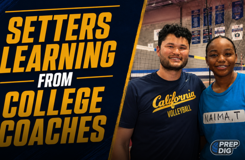 Setters Learning What Matters Most from College Coaches