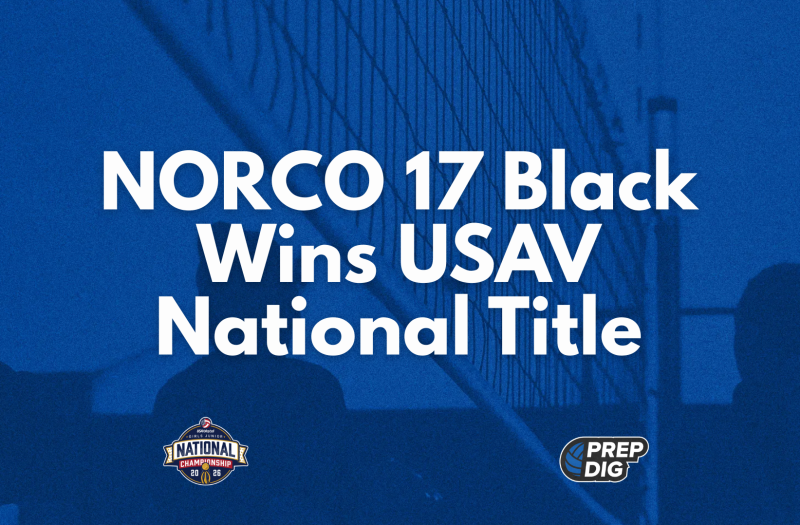 NORCO 17 Black Wins USAV National Title