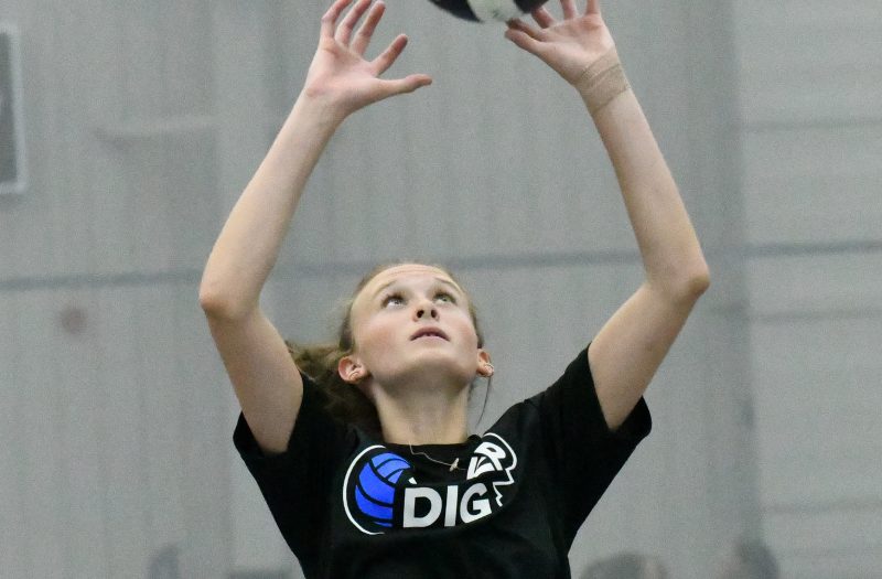 Top Setters at the Michigan Freshman Showcase