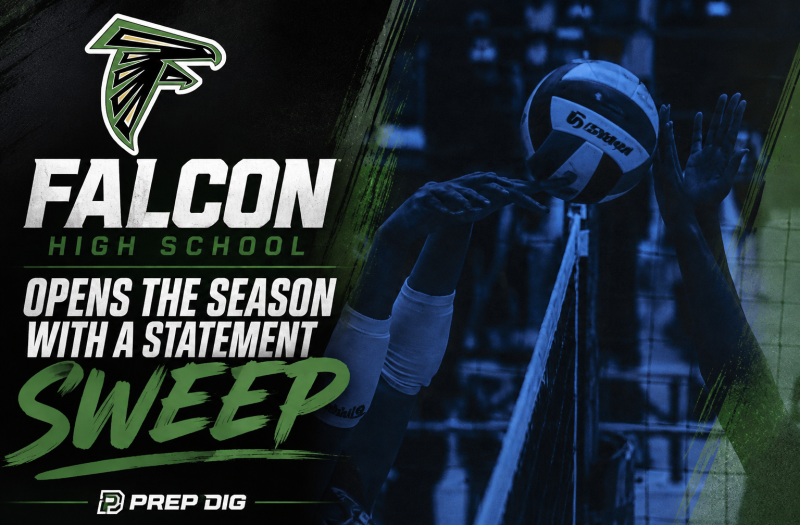 Falcon High School Opens the Season With a Statement Sweep