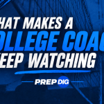 What Makes a College Coach Keep Watching
