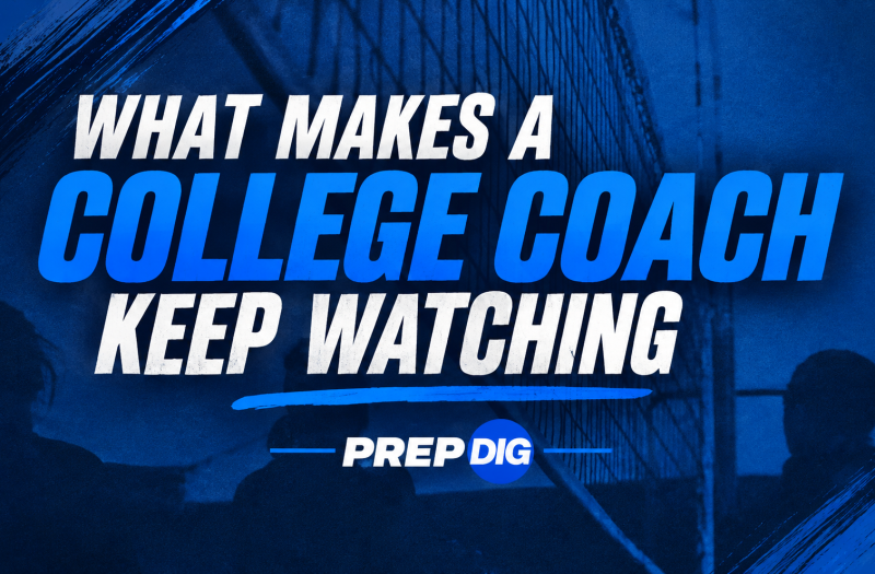 What Makes a College Coach Keep Watching