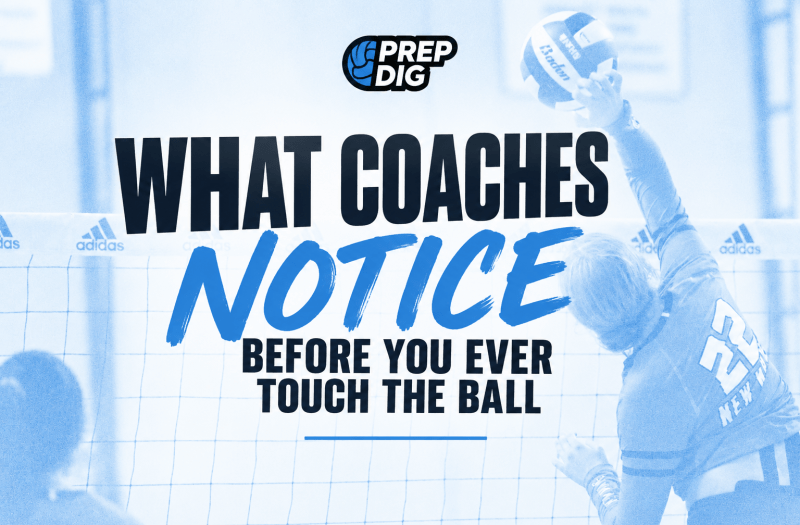 What Coaches Notice Before You Ever Touch the Ball