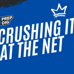 CRUSHING IT AT THE NET: Class of 2029