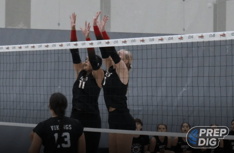Kansas 2029 Middles Quickly Commanding the Net This Fall
