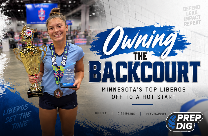 Owning the Backcourt: Minnesota’s Top Liberos Off to a Hot Start