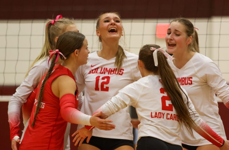 Columbus top Sweeny in a five-set thriller and go to area round