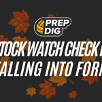 Stock Watch Check-In: Falling Into Form