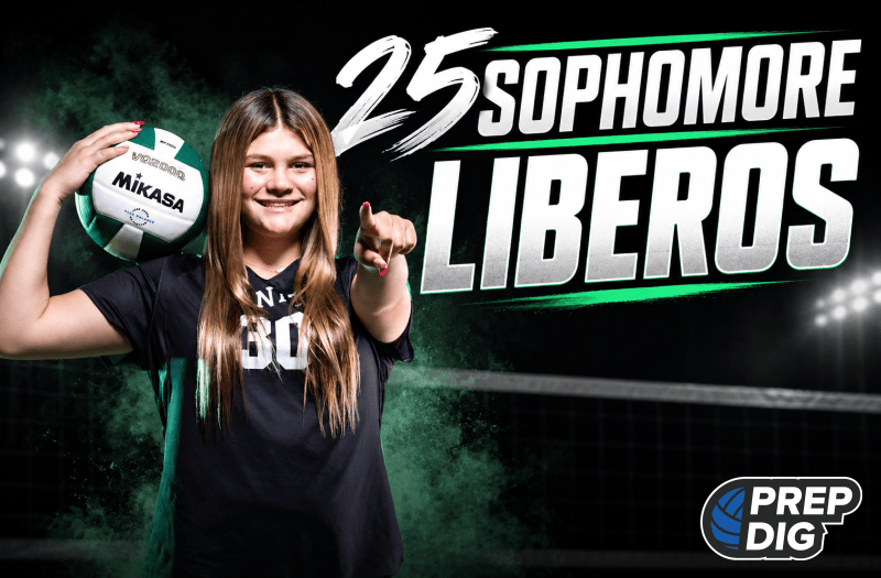 25 Sophomore Liberos Touching the Most Balls in California